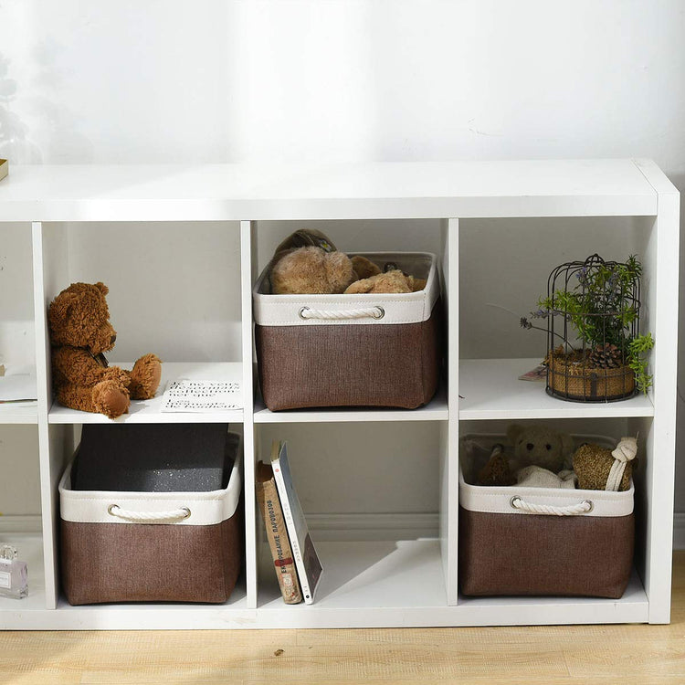 Large Storage Baskets for Shelves (3 Count)