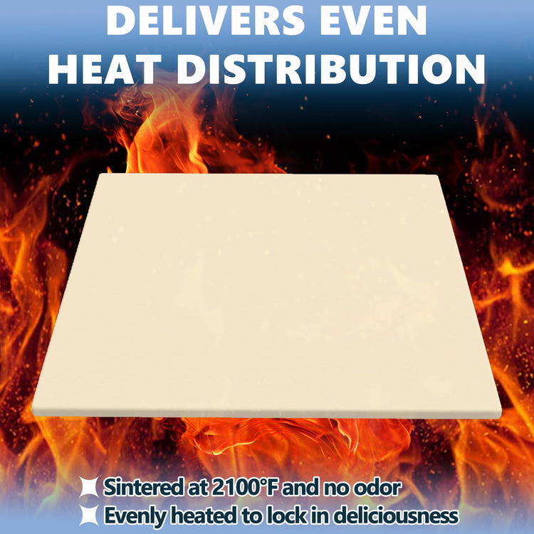 Cordierite Pizza Stone for Ooni Koda & Fyra 12 Pizza Oven Replacement Stone