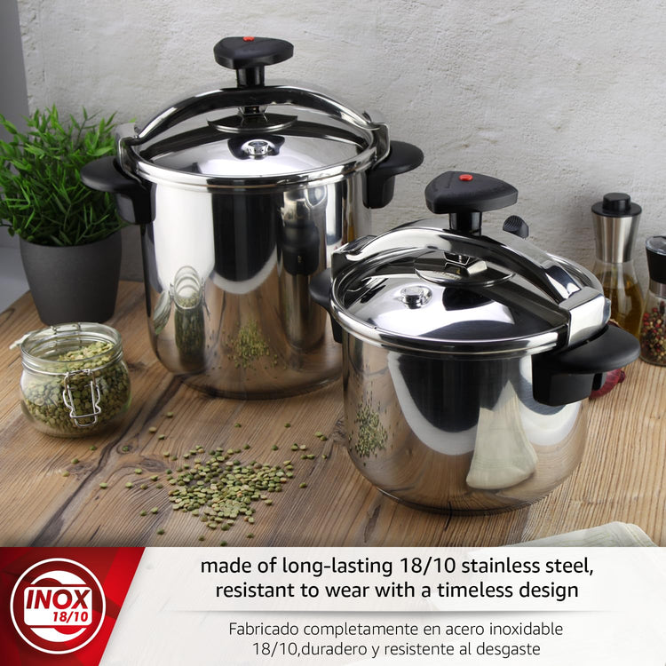 Star 8.4 Quart Stainless Steel Pressure Cooker