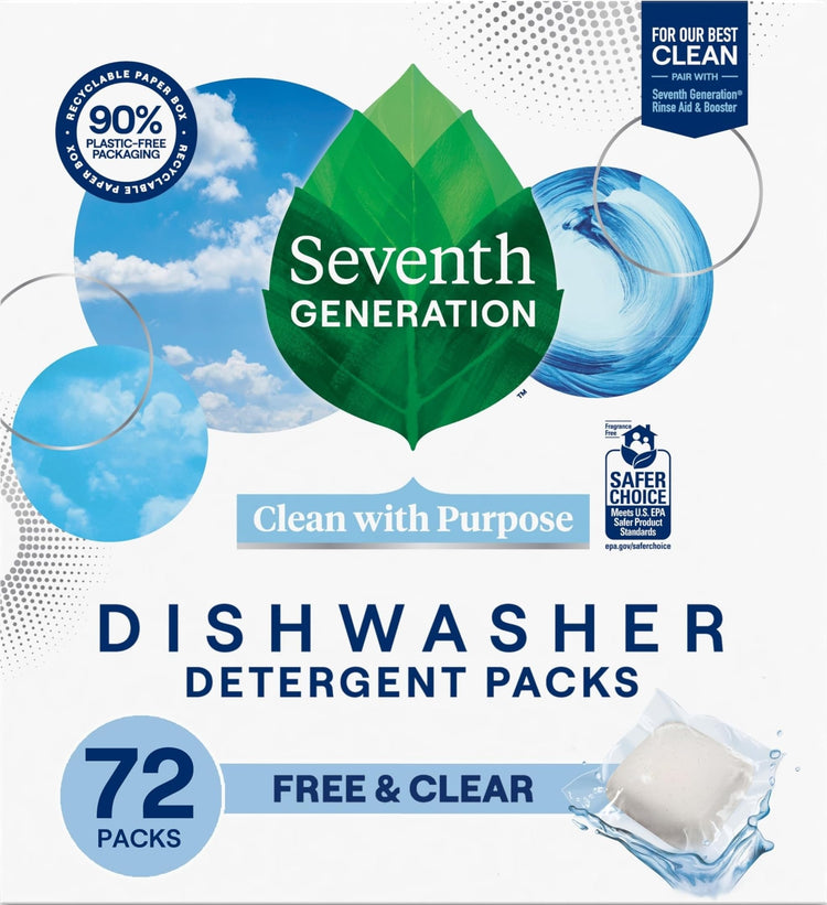 Dishwasher Detergent Packs (72 Count)