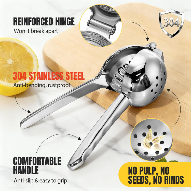 Heavy Duty Stainless Steel Lemon Squeezer