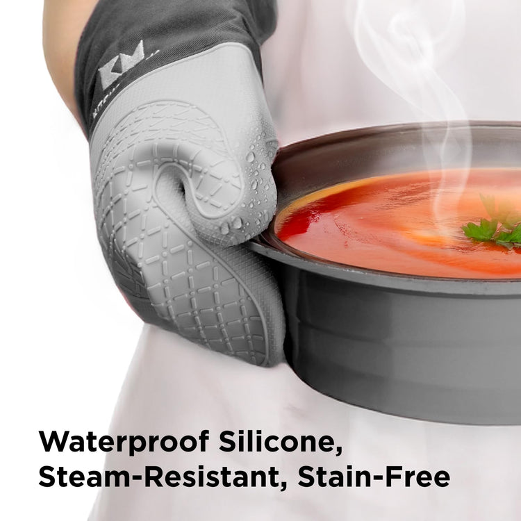 UltraShield Silicone Oven Mitts (2 Count)