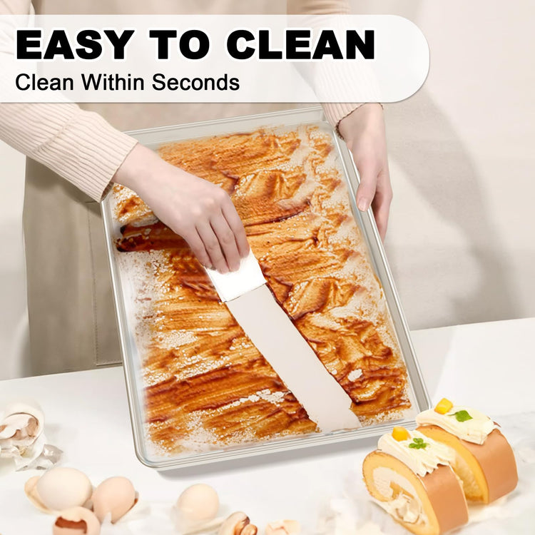 24 Inch Baking Sheet Pans with Rack Set (2 Count)