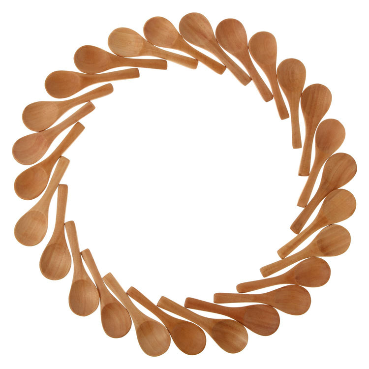 50 Pcs Small Wooden Spoons (50 Count)