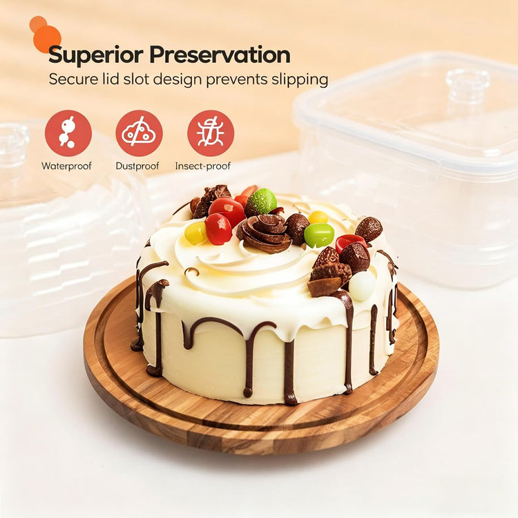 Cake Stand with Lid
