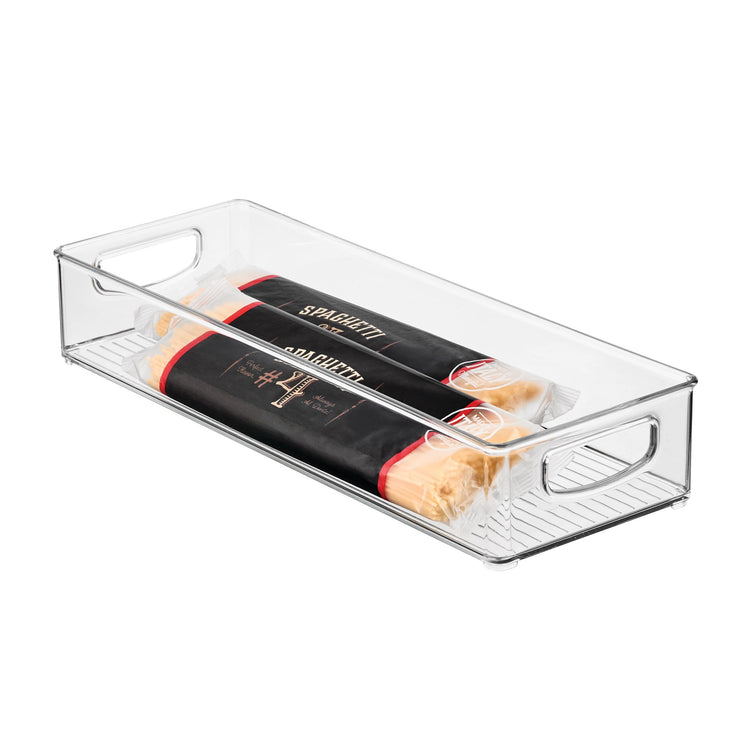 Slim Extra Long Clear Storage Bin