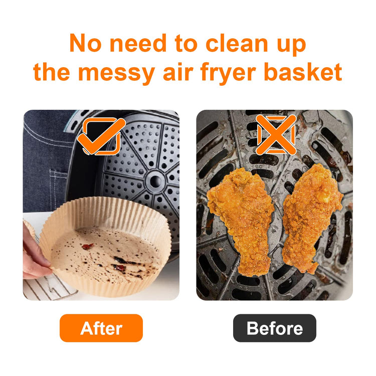 125Pcs Air Fryer Liners Disposable Parchment Paper for Ninja Air Fryer (125 Count)