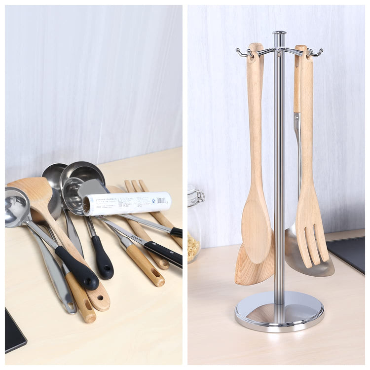 Kitchen Countertop Rotating Utensil Holder