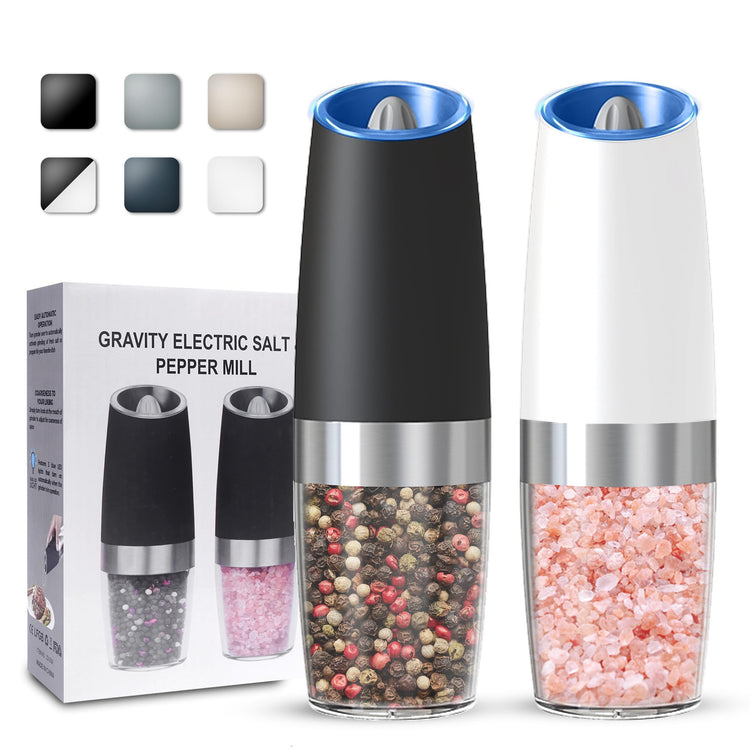 Battery Operated Salt And Pepper Grinder Set (2 Count)