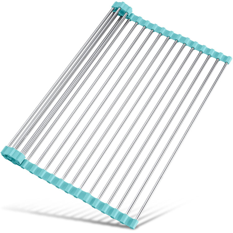 Roll Up Dish Drying Rack Over Sink