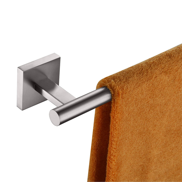 Bath Towel Holder Bathroom Accessories Towel Bar for Toilet Kitchen Necklace Holder 20 Inch Brushed Nickel Stainless Steel B4005BR