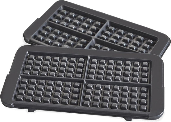 GreenPan Healthy Ceramic Nonstick Reversible Waffle Plates for 6-in-1 Contact Grill and Griddle, Dishwasher Safe, PFAS-Free - Nestoria