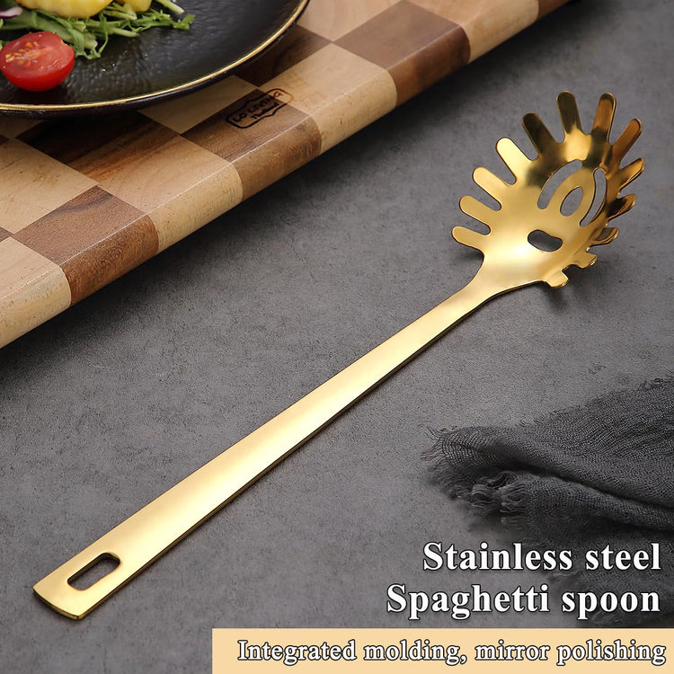 Gold Spaghetti Spoon