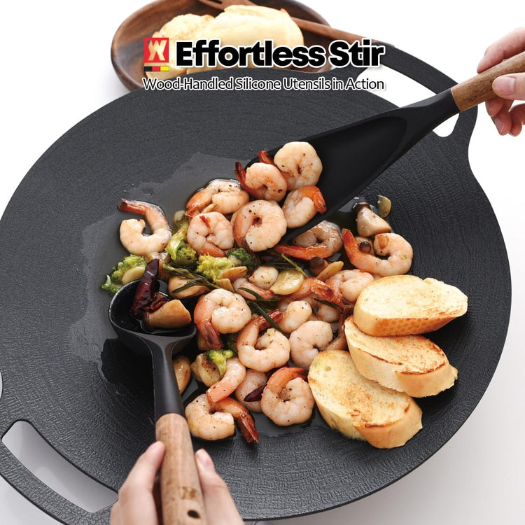 Set of 2pc Silicone Cooking Utensils (2 Count)