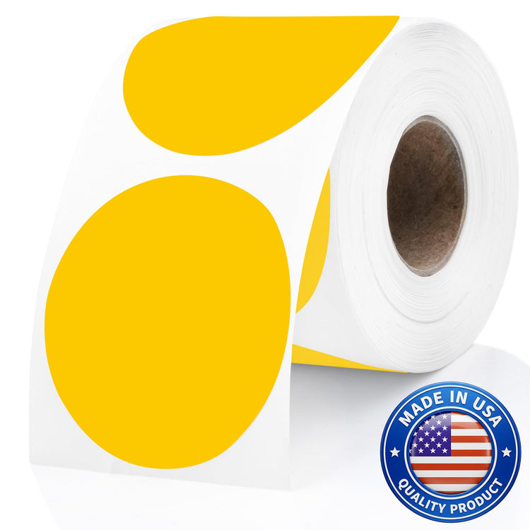 Yellow Thermal Labels (300 Count)