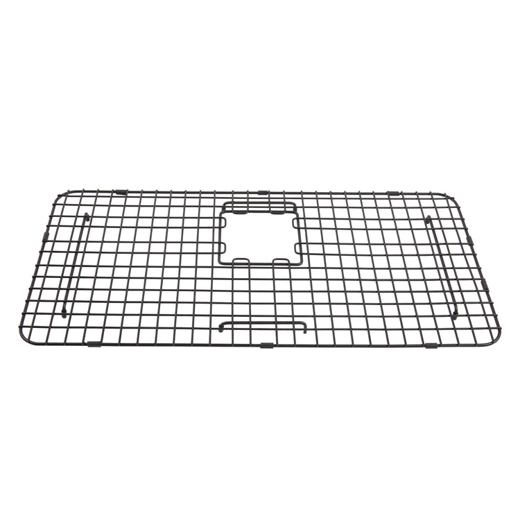 SinkSense Alder Matte Black 27.5" x 14" Kitchen Sink Bottom Grid