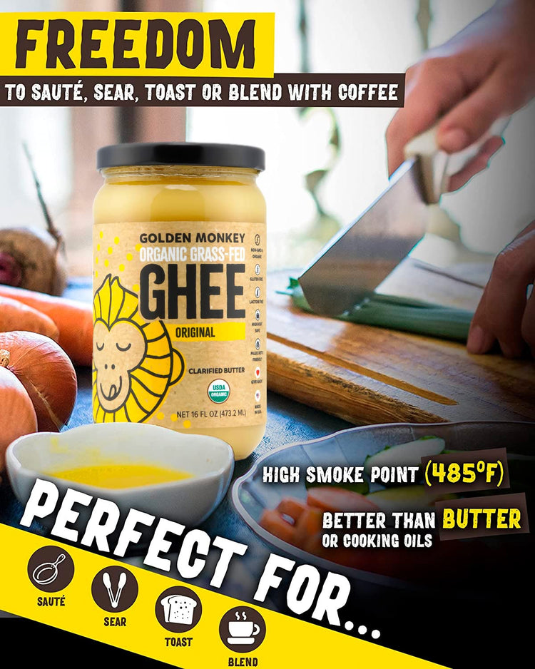 Organic Ghee Butter (16 Ounce)