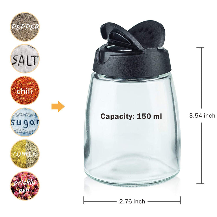 Glass Spice Jars