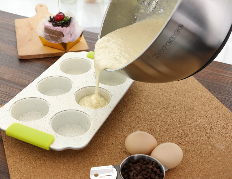 Stainless Steel Mixing Bowls Set with Lids