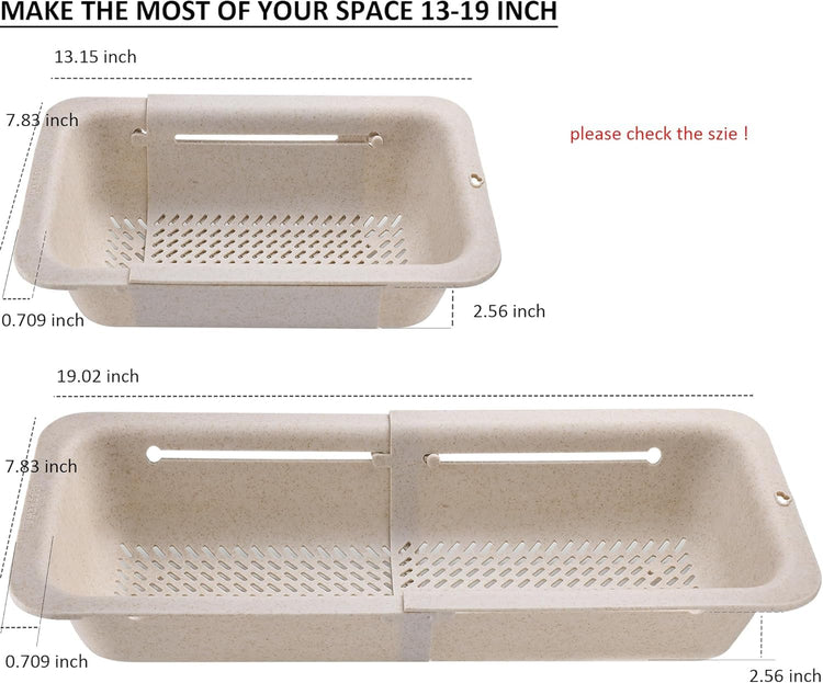 Collapsible Colander for Kitchen
