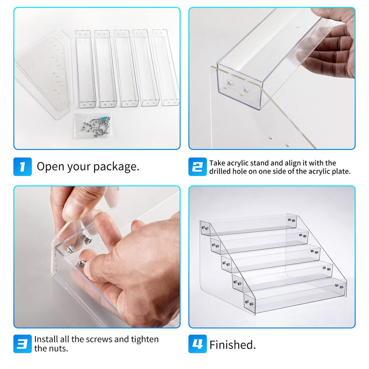 Acrylic Spice Rack (20 Count)