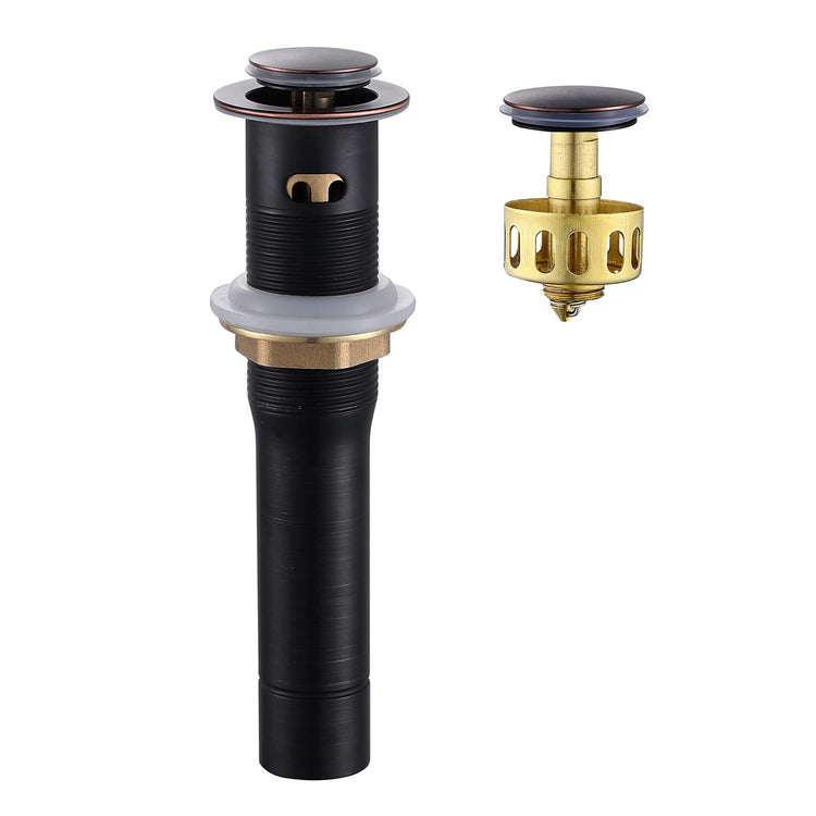 Pop up Sink Drain Stopper for Bathroom Vessel Vanity Sink Art Basin Oil Rubbed Bronze