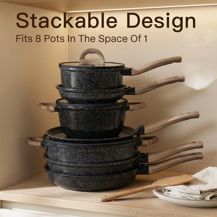 22 Piece Pots and Pans Set