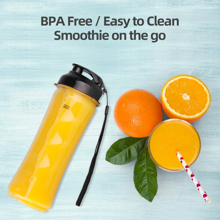 Smoothies Blender Personal Size 300 Watts with 18 oz BPA