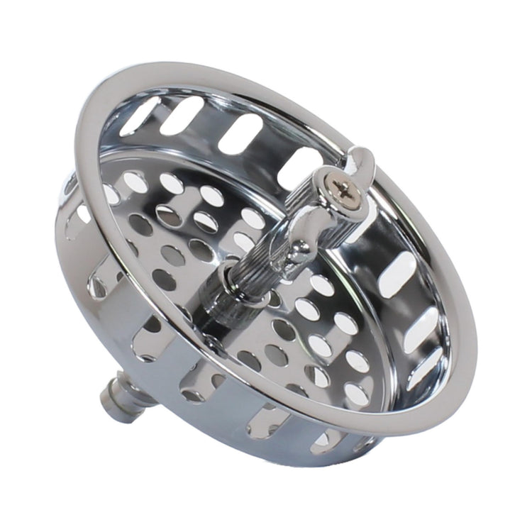 3.5" Sink Drain Assembly with Twist Lock Basket Strainer
