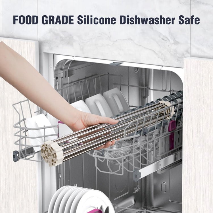 Roll Up Dish Drying Rack Over Sink