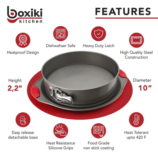 10 Inch Nonstick Springform Pan