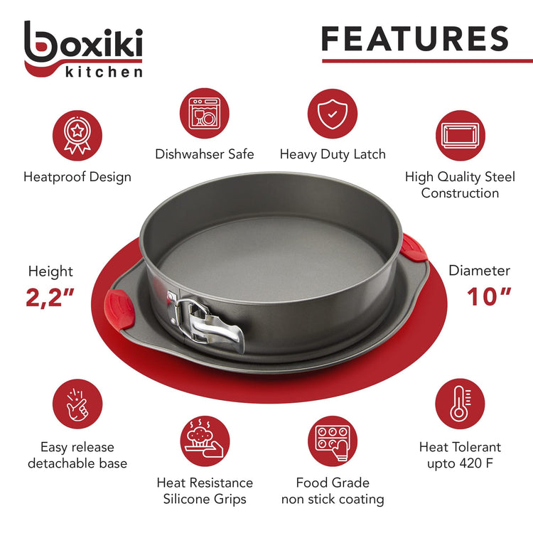 10 Inch Nonstick Springform Pan