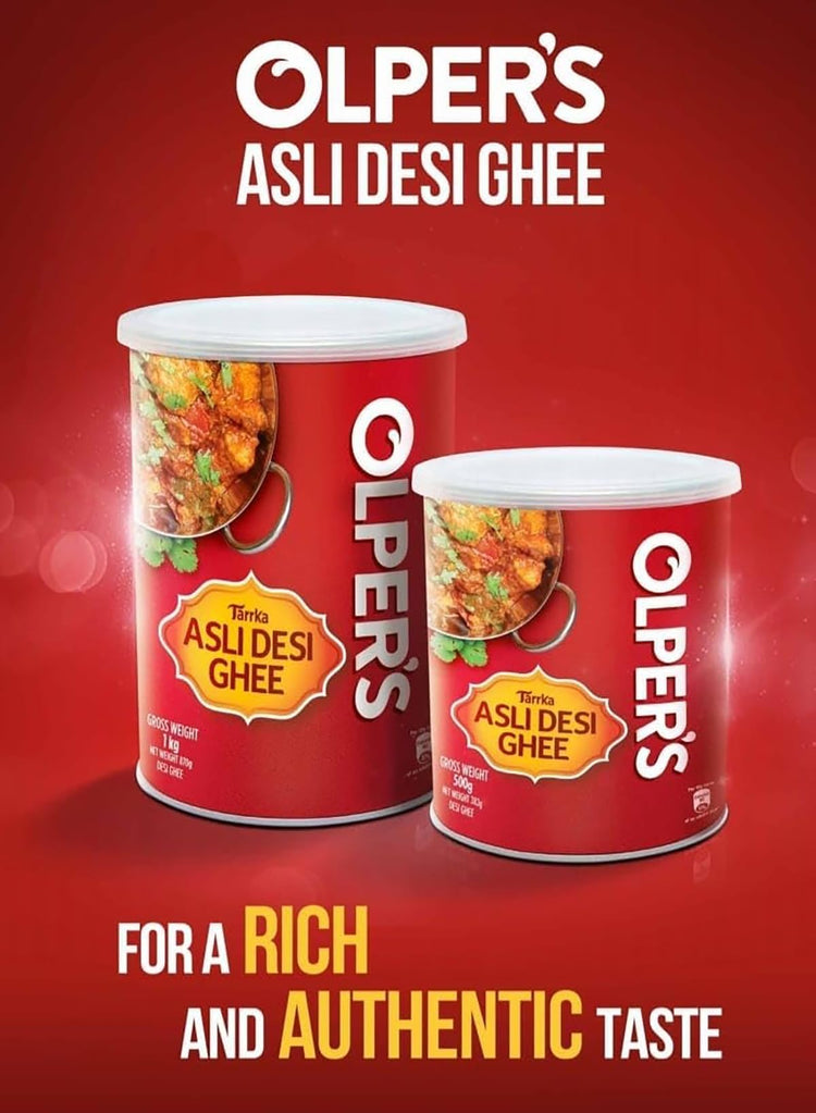 Tarrka Asli Desi Ghee 1 kg (70.56 Ounce)