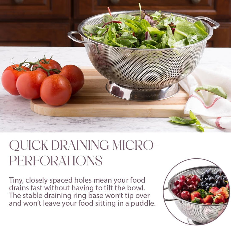 Stainless Steel Colander for Kitchen