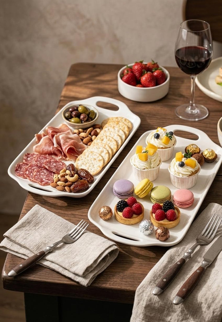 Serving Tray with Handles 16"x9.5"