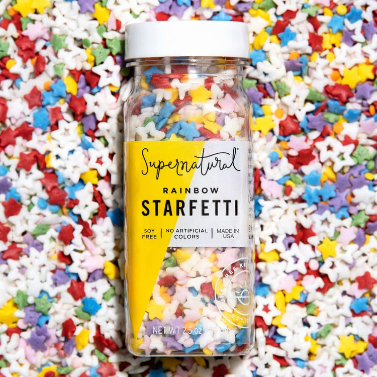 Rainbow Starfetti Sprinkles (3 Ounce)