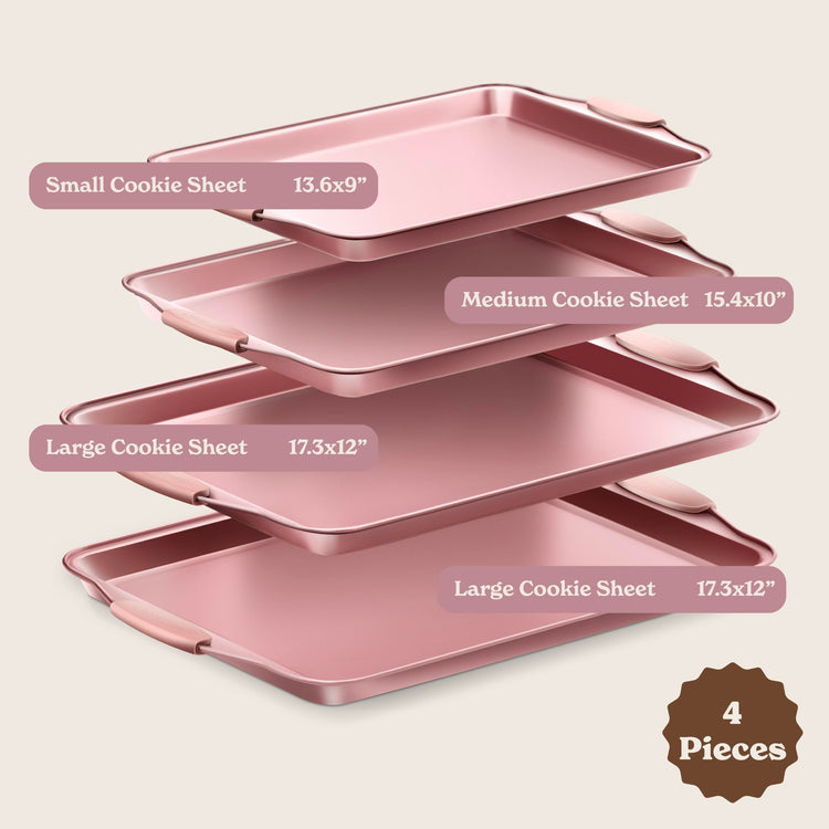 Nonstick Stackable Bakeware Set