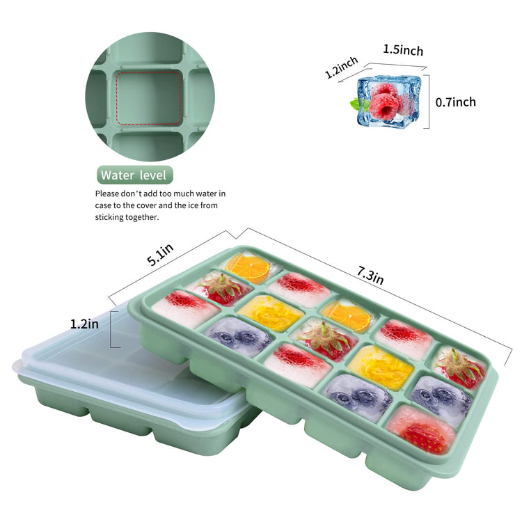 Ice Cube Trays Set of 2 (2 Count)