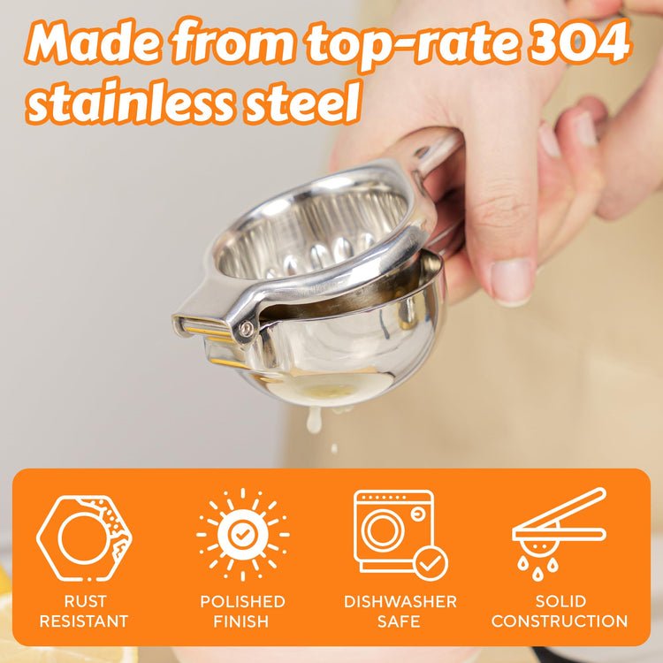 Stainless Steel Lemon Squeezer