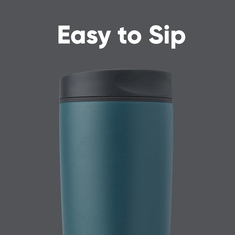 SmoothSip Slider Insulated Stainless Steel Coffee Tumbler
