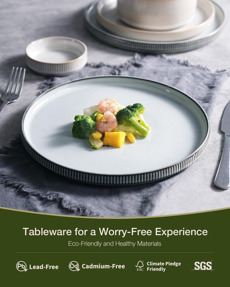 Star Stoneware Dinnerware Set (12 Count)