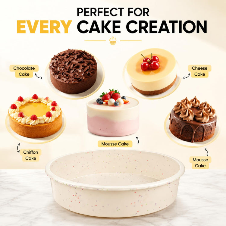 6 Inch Round Cake Pans (2 Count)