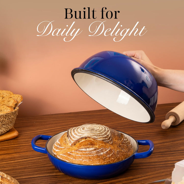 Enamelled Cast Iron Dutch Oven Pot
