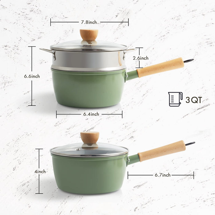 Ceramic Nonstick Sauce Pan