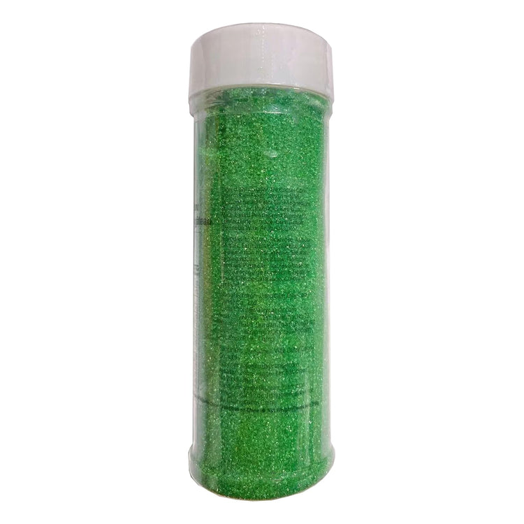 Green Sanding Sugar for Baking Edible Sparkling Coarse Sugar Crystals Sprinkles for Baking Topping Cake Cookie Cupcake Topper Ice Cream Decoration Supplies 3.2 OZ