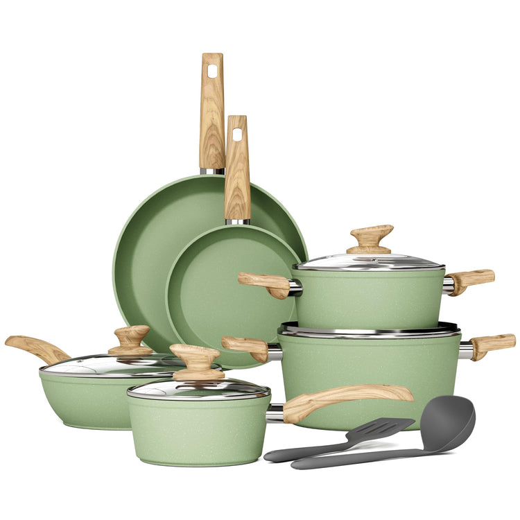 12 Piece Pots and Pans Set