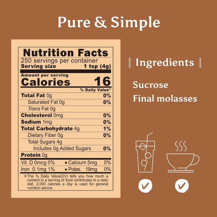 Organic Natural Brown Sugar (35.2 Ounce)