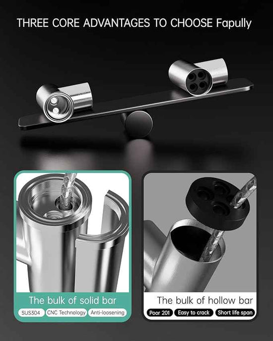 Fapully Chrome Kitchen Faucet with Sprayer,Commercial Single Handle Pull Down Kitchen Sink Faucet
