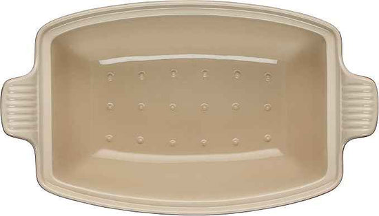 Le Creuset Heritage Stoneware Deep Baker with Lid, 4.5 qt., Cerise