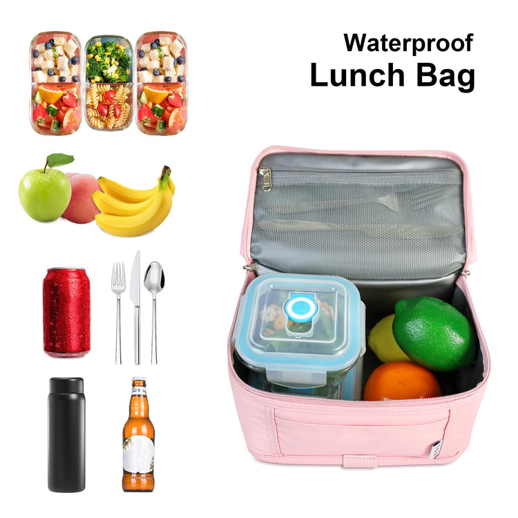 NOL Small Lunch Bag Mini Lunch Box Insulated Lunch Bag for Men